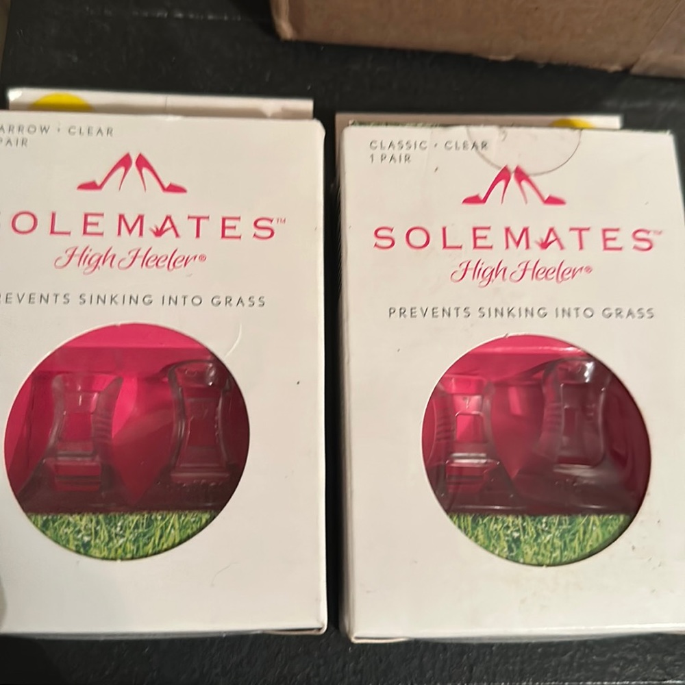 Bundle of 2 pairs of Solemates high heeler savers